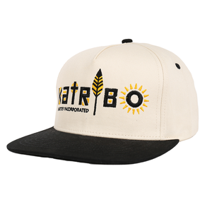 Casquette de baseball structurée à 5 panneaux, couronne haute, logo brodé, lettres, nœuds, 100 % coton, fermeture à boucle en cuivre doré, unisexe adulte - Product Image 5