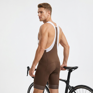 Cuissard unisexe marron ajusté en Spandex, anti-humidité, écologique, respirant, coupe courte, pour le cyclisme - ROLEIN - Product Image 6