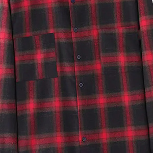 Camisa de Hombre a Cuadros con Botones, Transpirable, Teñida con Hilo, Estilo Casual de Negocios, Suministro al por Mayor con Etiqueta Privada Personalizada - Product Image 4