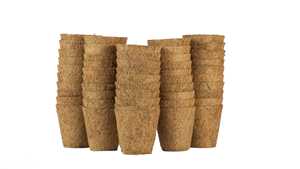 Pots écologiques en fibre de coco – Pots en fibre de coco bio pour semis et plantes - Product Image 3