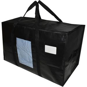 Sacs de rangement pour vêtements extra larges avec fenêtre transparente et fermeture éclair, pour placards universitaires ou déménagement - Product Image 1