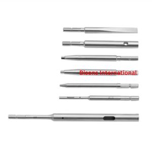 Juego de Extractores de Tornillos Óseos Manuales BISONS para Cirugía Ortopédica, Acero Inoxidable de Alta Calidad, Certificado CE - Product Image 2