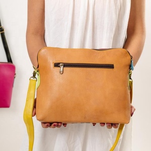 Sac Hobo d'été pour femmes grand cuir de vachette véritable outil à la main dissimulé transporter bandoulière Portable Style occidental botte - Product Image 3