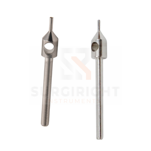 Punzón FUE manual de acero inoxidable con dientes de sierra, instrumentos de cirugía oftálmica, clase médica hospitalaria, certificado ISO13485 de alta calidad - Product Image 4