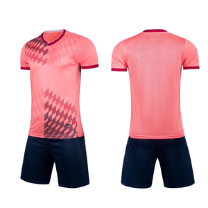 Conjunto de Uniforme de Fútbol Personalizado Unisex, Tallas Grandes, Camisetas y Pantalones Cortos de Fútbol de Secado Rápido, Ligeros y Transpirables - Product Image 5