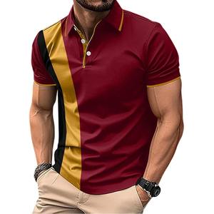 Camisetas Polo Sublimadas de Diseño Personalizado, Cuello con Botones, Logotipo Impreso, Camiseta Polo de Golf para Hombre - Product Image 2