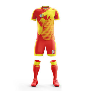 Soccer Uniform Sublimated Design Pattern Sportswear New Arrival Fully Customized Football Suit Rugby <b>Athletic</b> Adult Uniform - Product Image 2