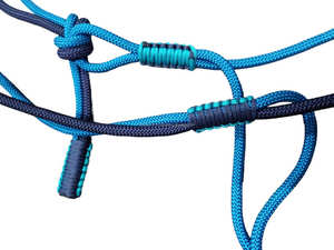 Meilleure vente sur mesure anglais équestre courses de chevaux tressé PP corde licou conception à la main dans une variété de couleurs prix Premium - Product Image 2