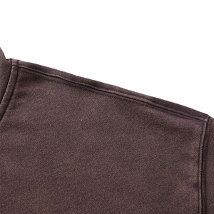 Sweat à capuche oversize en coton 100% délavé style vintage, uni, à manches longues, avec poche kangourou, pour un look décontracté et streetwear, idéal au quotidien - Product Image 3