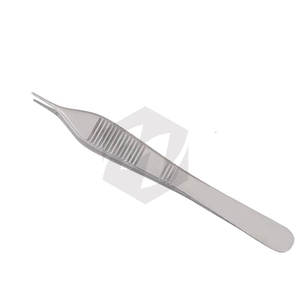 Pinces chirurgicales de qualité supérieure pour tissus, 1x2 dents, 4 3/4 pouces, en acier inoxydable, instruments médicaux dentaires et de laboratoire - Product Image 5