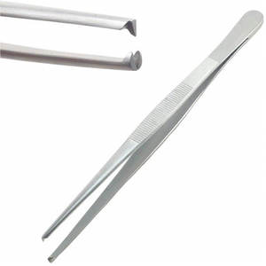 Pinzas para Tejidos de 145 mm, Rectas, 1x2 Dientes, Mandíbula de 2.5 mm, Pinzas Quirúrgicas para Tejidos de Acero Inoxidable, Autoclavables, OEM - Product Image 2