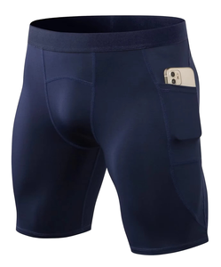 Shorts de Compresión de Algodón Sólido, Estilo Urbano, Material Duradero, al por Mayor, OEM, para Hombre, Fitness, con Impresión Digital - Product Image 5