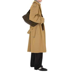 Gabardina para Hombre Resistente a la Intemperie, Diseño Entallado, Estilo Clásico Moderno, Gabardina Larga 100% Algodón - Product Image 4