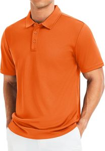 Polo de Golf Personalizado con Logotipo, de Poliéster y Elastano de Secado Rápido, Bordado al por Mayor, de Alta Calidad, Estilo Clásico para Hombre, con Cierre de Botones, Tallas Grandes - Product Image 2