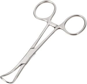 High Quality Stainless Steel Backhaus Towel Forceps Manual Surgical Clamp for Professional <b>Dental</b> Use with Ergonomic Grip - Product Image 1