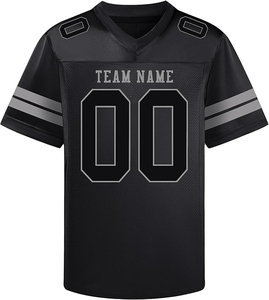 Conjuntos de Camisetas de Fútbol Americano Unisex de Alta Calidad, Transpirables, Cómodos y Elegantes para Verano, Tallas Grandes, Mangas Cortas - Product Image 1