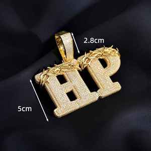 จี้ห้อยคอโมอิสซาไนต์ชุบเงินแท้คุณภาพสูง สไตล์ฮิปฮอป ขายดีที่สุด ตัดแบบบริลเลียนท์ งานจิวเวลรี่ชั้นดี รับสั่งทำได้ - Product Image 2