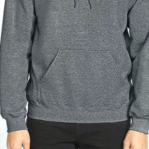 Sudaderas con Capucha Personalizadas de Fábrica, 500gsm, 100% Algodón, Unisex, de Alta Calidad, Estilo Urbano, con Cuello Bordado y Diseño Sólido - Product Image 5