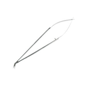 Ciseaux à ressort JACOBSON, lames courbées, finition miroir, longueur 7/8 po (2,2 cm) à partir du milieu de la vis, outil chirurgical ZETOMEDPRO - Product Image 6