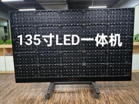 Écran de conférence LED tout-en-un de 135 pouces, écran tactile interactif, affichage vidéo 4K pour les réunions