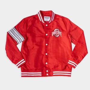 Custom Team Satin Baseball <b>Bomber</b> <b>Jacket</b> Unisex Lightweight Windproof Vintage Finished Homefield - Product Image 5