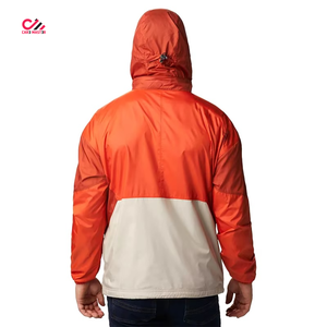 Manufacturers Custom <b>Winter</b> Windbreaker Zip-Up Hoodie <b>Waterproof</b> Breathable Front Nylon Vintage Lightweight Windproof <b>Jacket</b> <b>Men</b> - Product Image 3