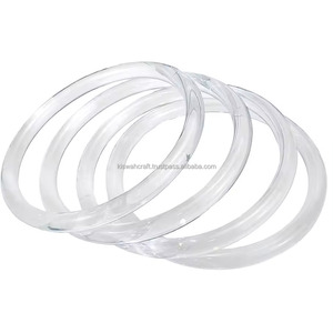 Femmes eau ondulation résine poignée sac à main beau Bracelet époxy cercle porte-clés bijoux à la mode anneau sûr élégant - Product Image 6