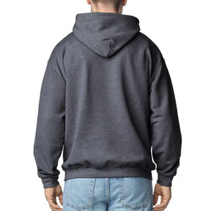 Sweat-shirts pour hommes 100% coton, teinture unie, OEM ODM, vêtements personnalisables pour la vente en gros, design de style streetwear de haute qualité - Product Image 5