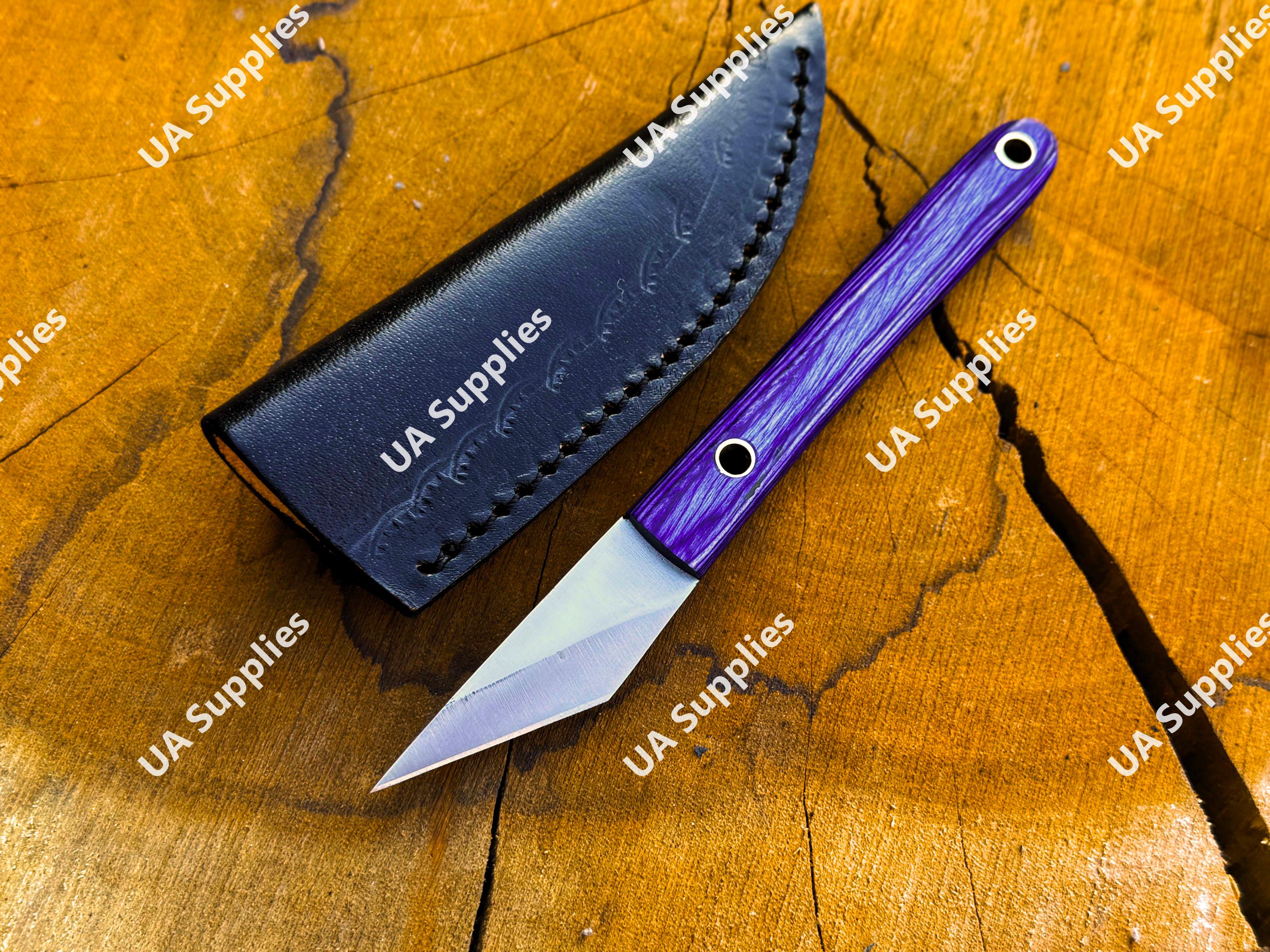 Acero Inoxidable y Madera Morada