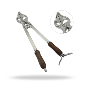 Medtrust Surgical Stainless Steel Veterinary Castration Emasculatome 18 Inch 46 cm Livestock Farm Animal <b>Tool</b> - Product Image 1