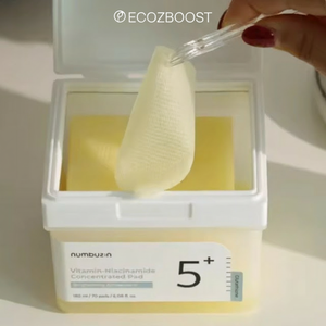 Numbuzin เครื่องสำอางเกาหลี, แผ่นเข้มข้น70แผ่น No.5วิตามินเนียซินาไมด์ - Product Image 2