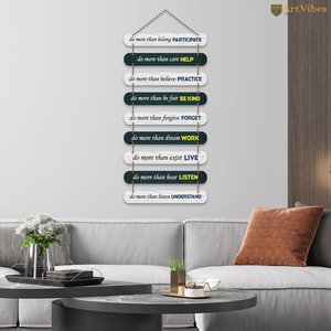 Letrero de Pared de Madera de Arte Moderno con Frase Positiva para Habitación Infantil, Oficina, Decoración del Hogar - Product Image 2
