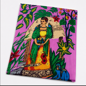 Tissu imprimé Frida Kahlo inspiré Frida pour la fabrication de robes, de rideaux, de coussins et de tissus d'ameublement, artisanat créatif en gros - Product Image 6