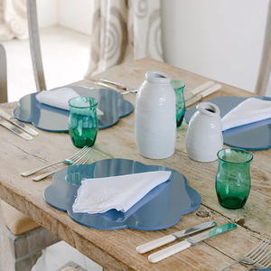 Luxury Vietnamese Lacquer <b>Placemat</b> Handmade Decorative <b>Dining</b> <b>Table</b> Mat Elegant <b>Table</b> Setting Home Restaurant Tableware - Product Image 2