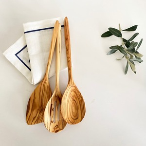 Olive Wood Organic Cutlery Olive Wood <b>Serving</b> <b>Spoon</b> Set Eco Friendly Handmade Wooden <b>Spoon</b> Wholesale Wood <b>Spoon</b> - Product Image 3