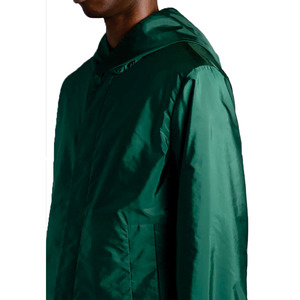 Wholesale Custom Green <b>Men</b>’s Lightweight Hooded Rain <b>Jacket</b> Windproof Nylon Menes <b>Jacket</b> OEM ODM Fashion Outerwear Manufacturer - Product Image 3