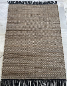 Precio de fabricante directo de fábrica Alfombra de yute india ecológica de color natural tejida a mano para uso en interiores con diseño texturizado - Product Image 1
