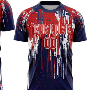 Uniforme de fútbol y camiseta con logotipo personalizado y camisetas impresas para hombre a precio de fábrica, precio mayorista barato. - Product Image 4