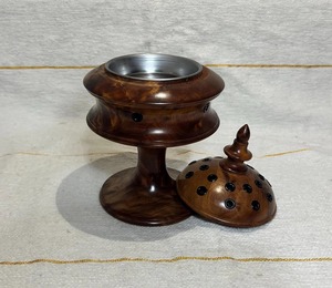 Brûleur à Bakhoor en bois artisanal de luxe de bonne qualité pour salon ou chambre et pour offrir en cadeau - Product Image 2