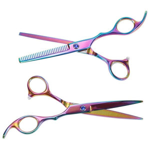 Hot Selling Barber <b>Scissors</b> Sets Razor Sharp Barber <b>Scissors</b> Sets Easy Use Barber <b>Scissors</b> Sets - Product Image 1
