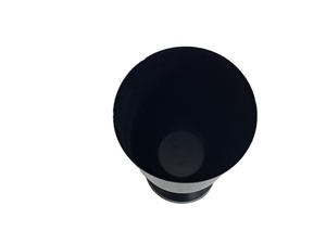 Jarrón de flores negro mate moderno para decoración del hogar, jarrón de mesa decorativo minimalista - Product Image 6