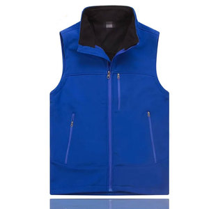 Gilet de randonnée réversible en toile imperméable et polaire softshell de haute qualité pour hommes et femmes, manteau d'hiver sans manches pour activités de plein air - Product Image 1