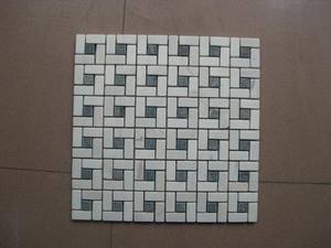 Mosaico de Mármol Moderno Irregular, Diseño Gráfico Pulido de 3mm, Concha de Madreperla Plateada, Revestimiento de Pared Interior - Product Image 6