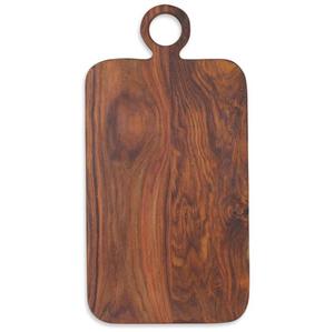 Planche à découper rectangulaire, utilisations multiples en cuisine, plateau de service, design multifonctionnel, bloc de découpe en bois épais et durable, prix abordable - Product Image 3