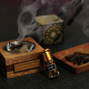 Brûleur d'encens en bois Bakhoor avec design ventilé, porte-oud arabe traditionnel pour la décoration et les cadeaux d'ambiance domestique - Product Image 6