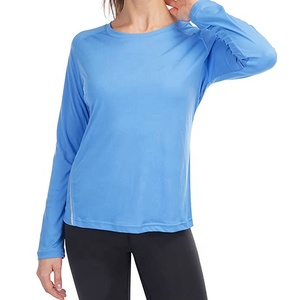 Chemise de pêche à manches longues pour femmes, légère, respirante, grande taille, UPF 50, antibactérienne, 100% polyester - Product Image 6