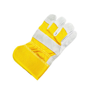 Leather Working <b>Gloves</b> reinforce double palm, Anti-slippery & Dirt-resistant, Perfect for Gardening Construction, Men&Women - Product Image 3