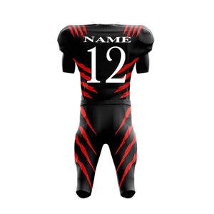 Uniforme de Fútbol Americano Sublimado de Último Diseño y Alta Calidad, Material de Poliéster Transpirable, Nuevo Estilo, Precio al por Mayor - Product Image 3