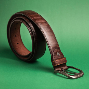 Cinturón de Cuero Genuino a Precio Bajo, Cinturón de Cuero Vacuno Hecho en Pakistán para Hombre, Cinturones de Cuero Genuino de Pakistán - Product Image 2