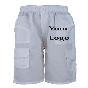 กางเกงขาสั้นผ้าฝ้ายแห้งเร็วสำหรับผู้ชายกางเกงขาสั้นกีฬาลำลองสำหรับกีฬาโต้คลื่นชายหาดและฤดูร้อนแฟชั่นของเด็กผู้ชาย - Product Image 3